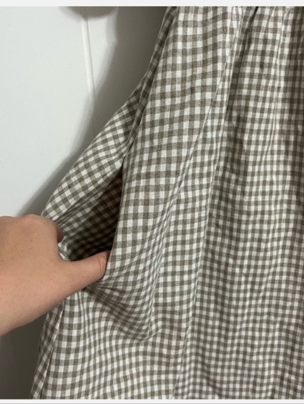 Pomander Place Tuckernuck Gingham Beechwood Babydoll Dress XXL - Picture 8 of 8